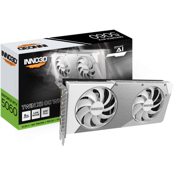 INNO3D GeForce RTX™ 5060 TWIN X2 OC WHITE
