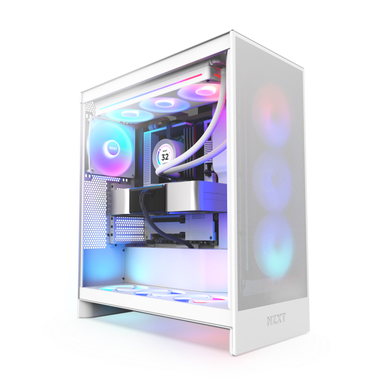 NZXT H7 Flow RGB 2024 White