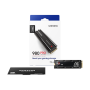 Samsung 980 Pro M.2 1TB NVMe PCIe 4.0 x4 with Heatsink