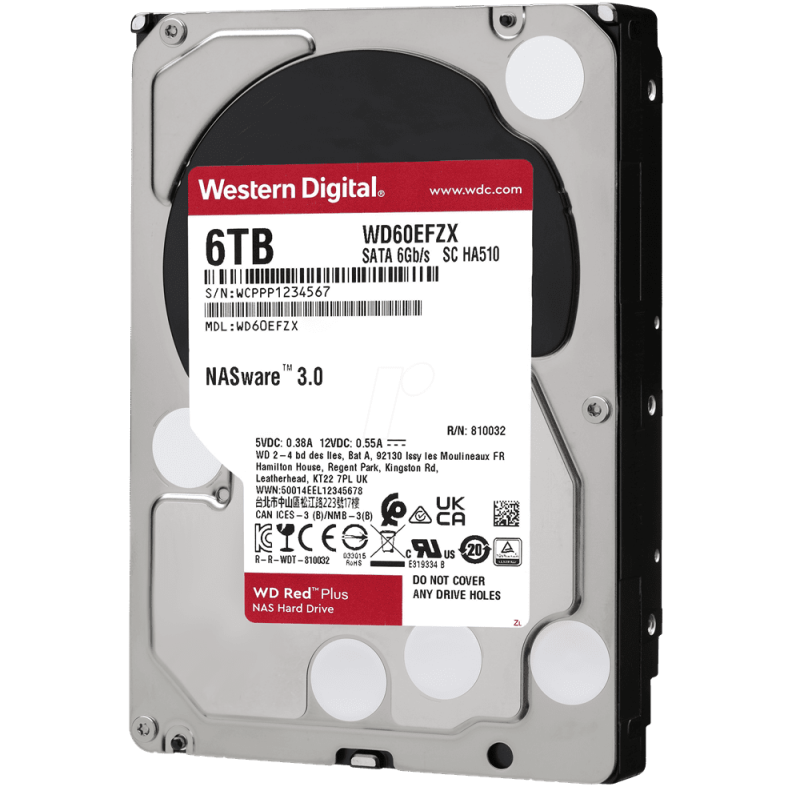 Western Digital HDD NAS RED 6TB