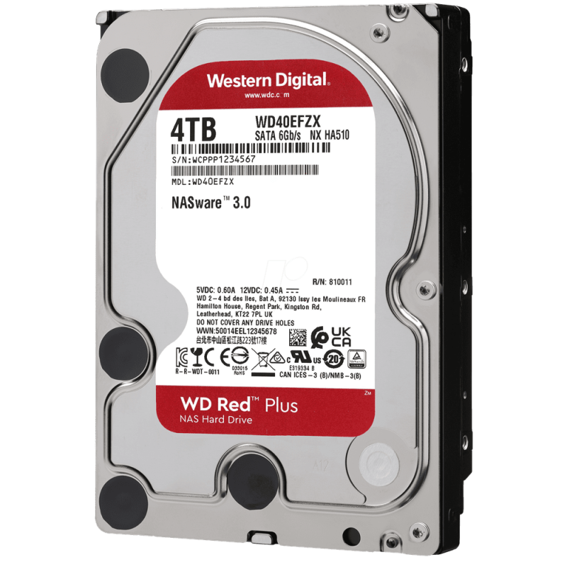 Western Digital HDD NAS RED 4TB