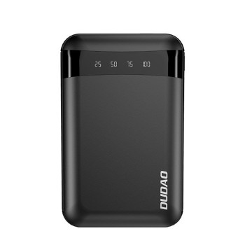 Dudao Portable 10000mAh USB Power Bank Black (K3Pro mini)