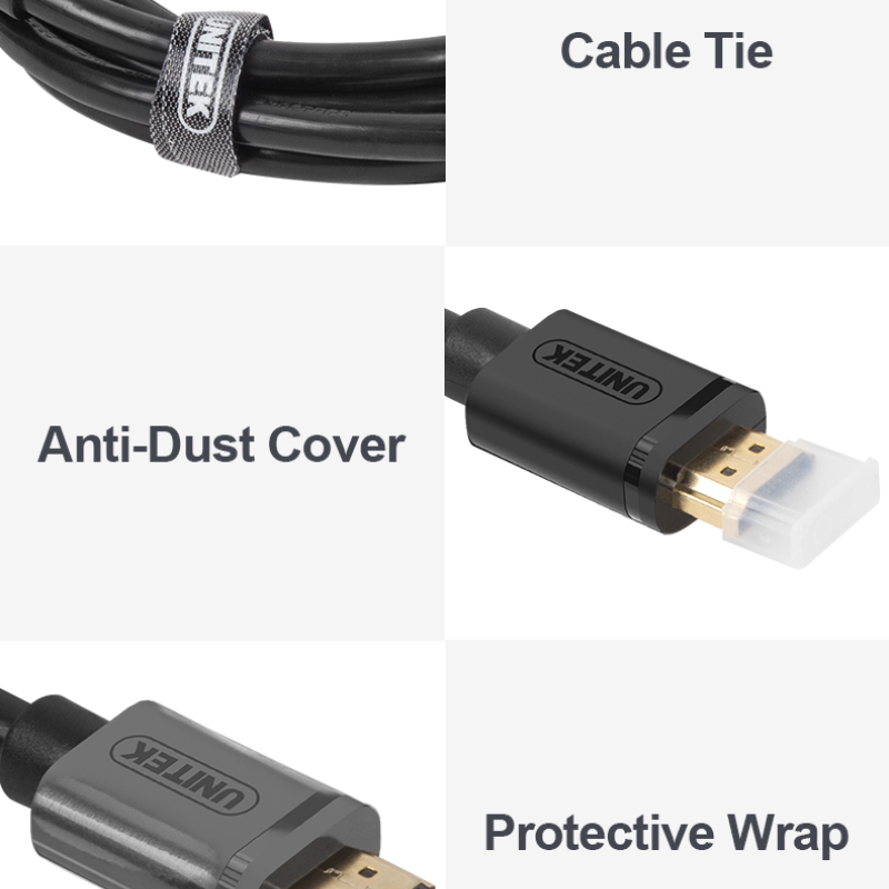 Unitek Y-C137M Premium 100% Copper HDMI Cable 1.5m