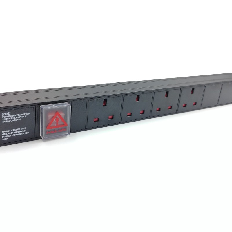 DigitMX NETPRO NP-CPDU4 1U 4-way PDU 13A wSwitch