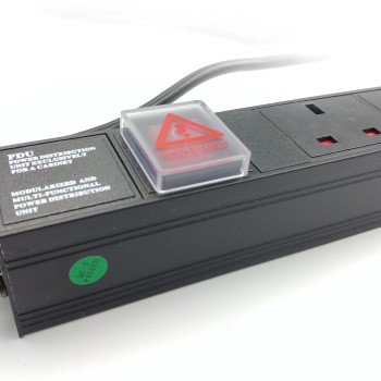 DigitMX NETPRO NP-CPDU4 1U 4-way PDU 13A wSwitch