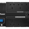 CyberPower BR1000ELCD 1000VA/600W Brick Line Interactive UPS LCD