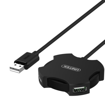 Unitek Y-2178 USB2.0 4-Port Hub with 30cm cable