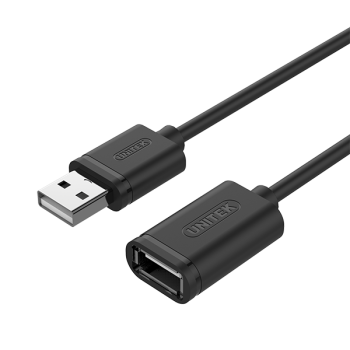 Unitek Y-C450GBK USB2.0 USB-A Male to USB-A Female Extension Cable 2m