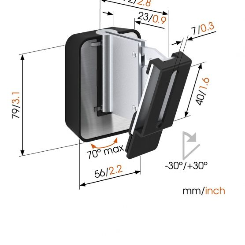 Vogels SOUND 3200 Speaker Wall Mount 5kg White