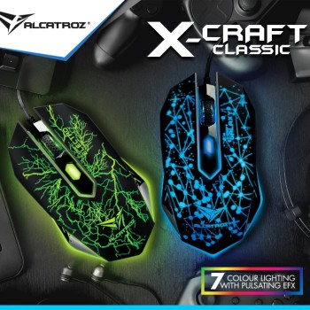Alcatroz X-Craft Classic Electro Gaming Mouse