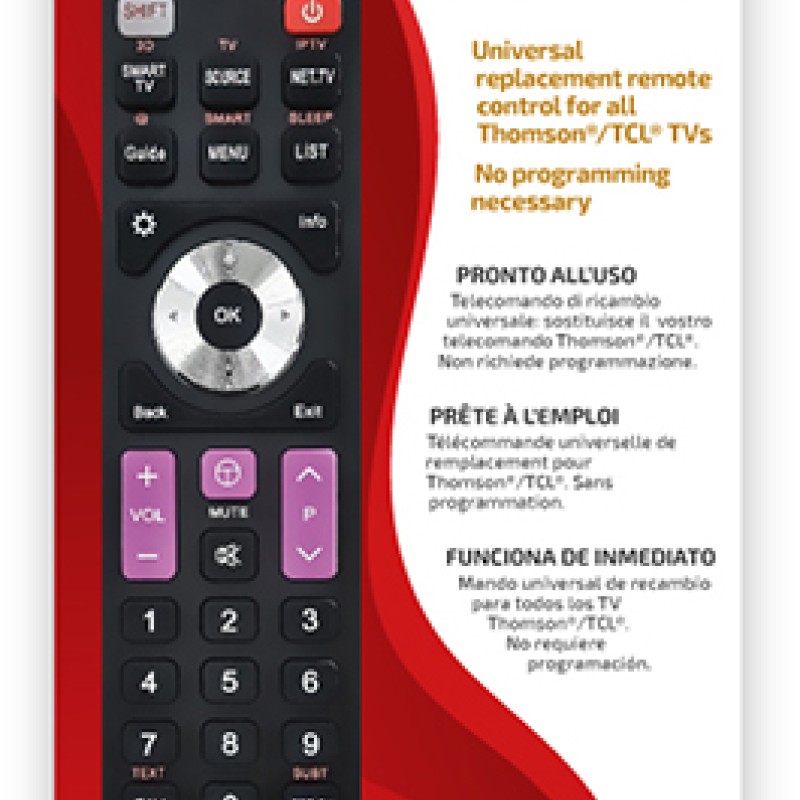 Superior Thomson & TCL Replacement Remote Control