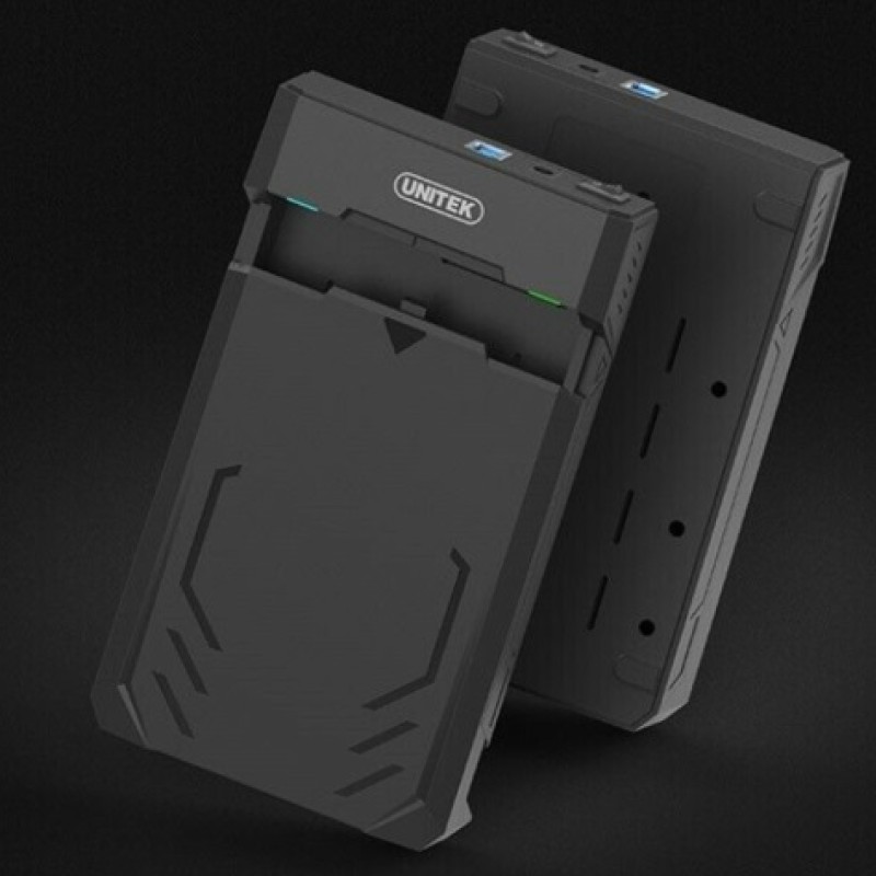 Unitek DiskGuard Raiden SATA USB3.0 2.5-3.5'' Enclosure incl 12V2A PSU Y-3035