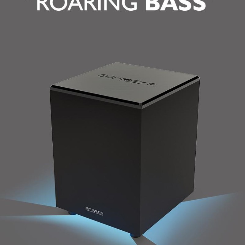 SonicGear BT-5500 160W Soundbar with Wireless SubWoofer BT-USB-FM-HDMI