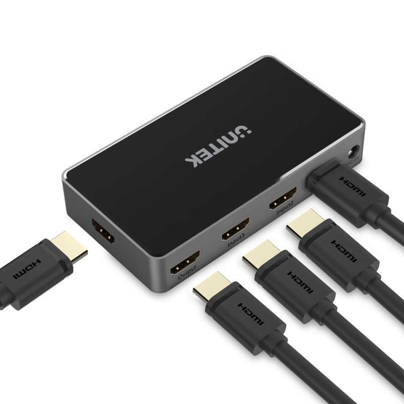 Unitek V1110A 4K HDMI Switch 5in-1out