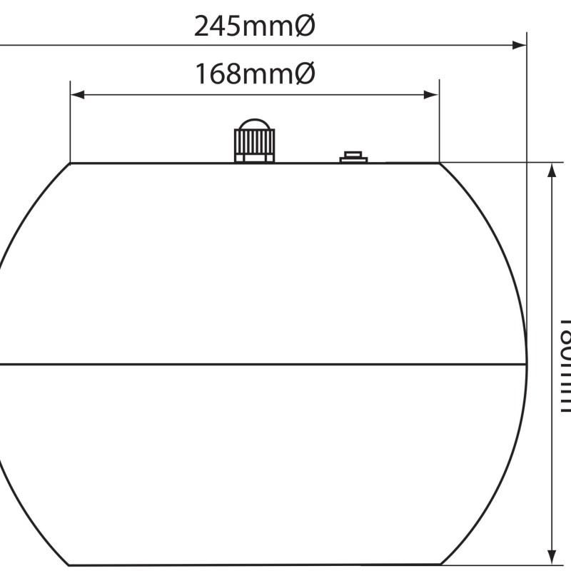 Adastra PS50-B 5'' Pendant Speaker 952.427UK Black