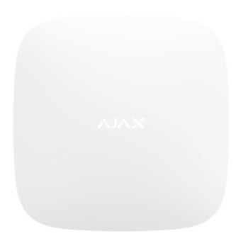 AJAX TCP-IP/GSM Alarm Hub2 Plus White (Supports 4G Sim Card-Video Verification Sensors)