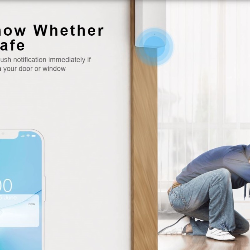 Sonoff DW2 WiFi Door & Window Alarm Sensor