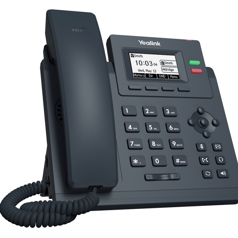 Yealink IP Phone Desktop PoE 2.3'' Gigabit T31G