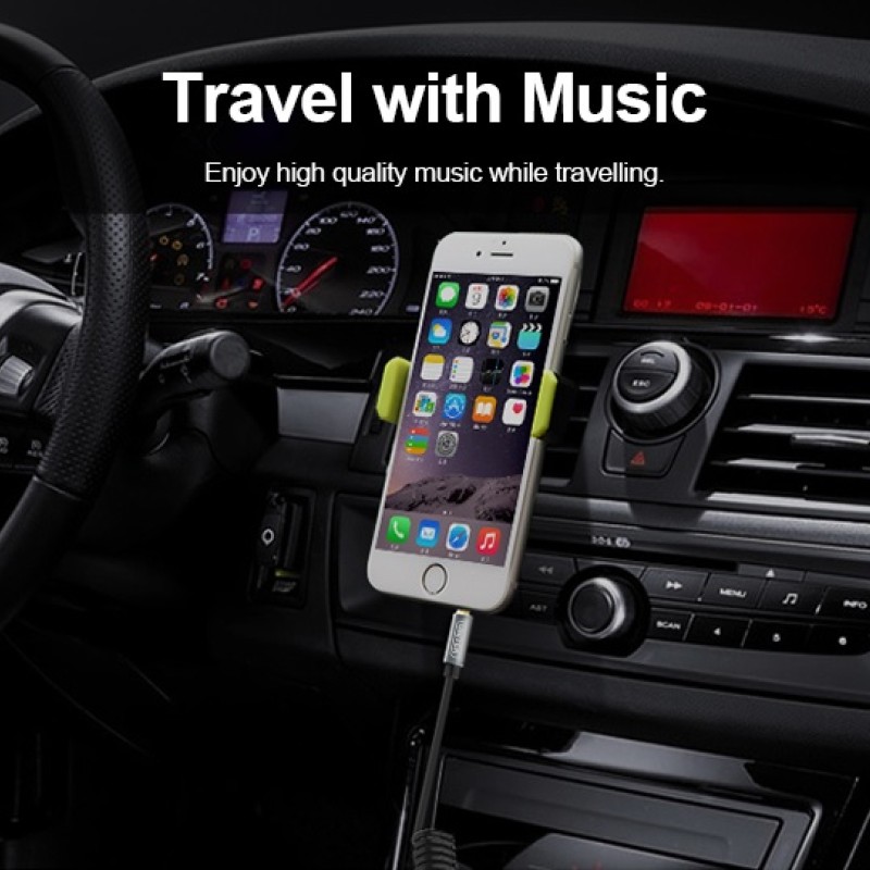 Unitek Y-C930ABK 3.5mm to 3.5mm Audio Cable 5.0m Gold Plated Black/Grey