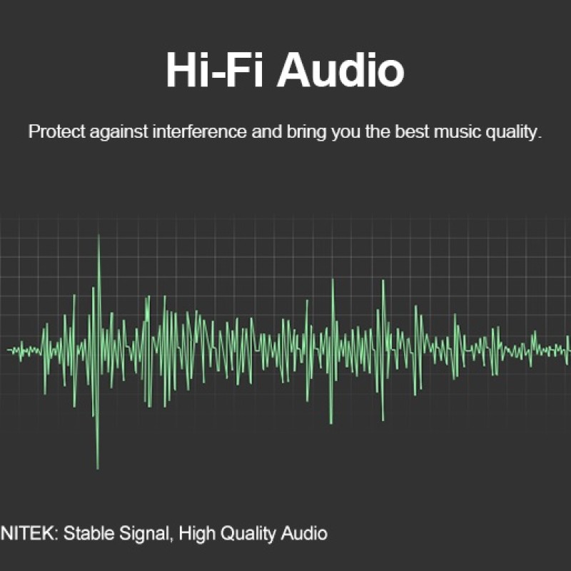 Unitek Y-C930ABK 3.5mm to 3.5mm Audio Cable 5.0m Gold Plated Black/Grey