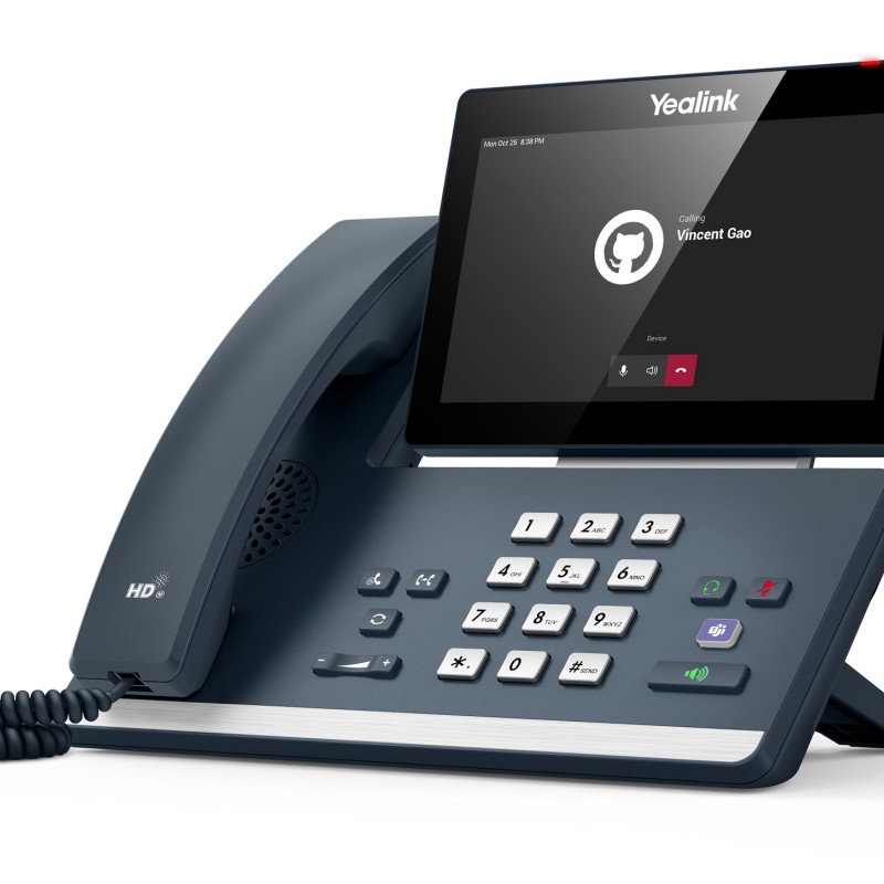 Yealink MS Teams Phone  with 7.0'' Touch Screen, USB, Bluetooth, Wi-Fi, Expansion & Hybrid Mode MP58 TEAMS