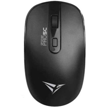 Alcatroz Airmouse Pro 5C Wireless Silent Mouse USB-A & USB-C dongle Black