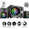 SonicGear Titan7 PRO 2.1 PC Speakers BT/USB/FM/LED 50W