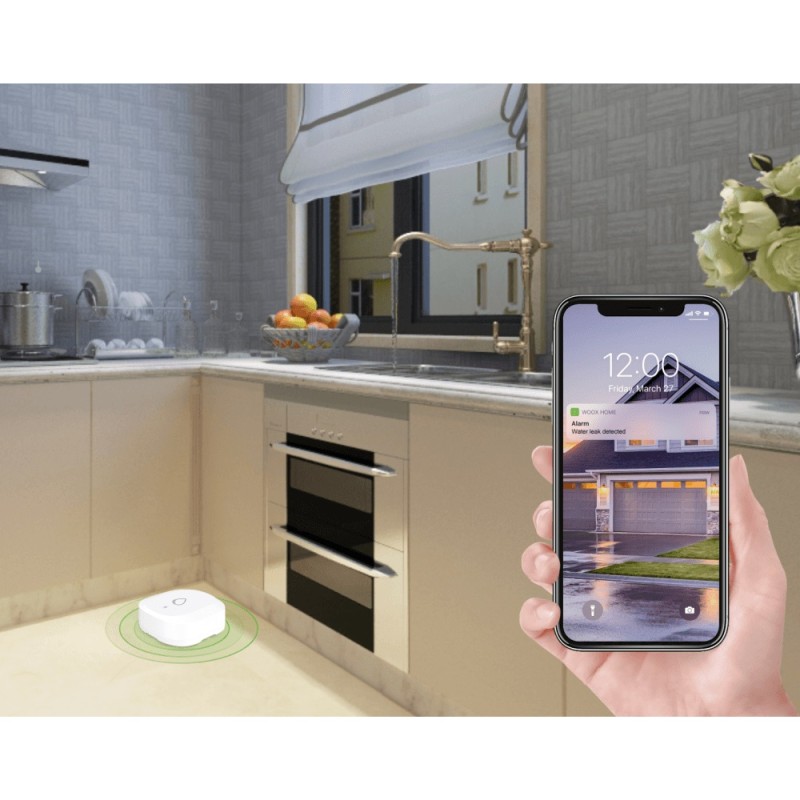 WOOX R7050 Wi-Fi Zigbee Smart Water Leak Sensor