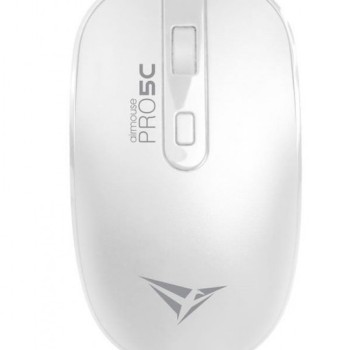 Alcatroz Airmouse Pro 5C Wireless Silent Mouse USB-A & USB-C dongle White