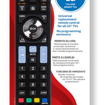 Superior Replacement TV Remote Control LG