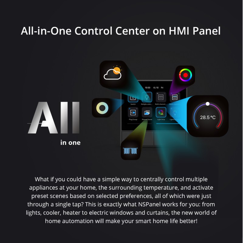 Sonoff NS Panel (touch screen )
