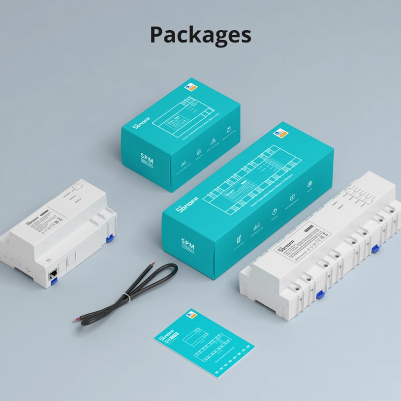 Sonoff SPM-Main Wifi Smart Stackable Power Meter