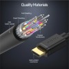 Unitek HC Micro HDMI to HDMI Cable 2.0m Y-C182
