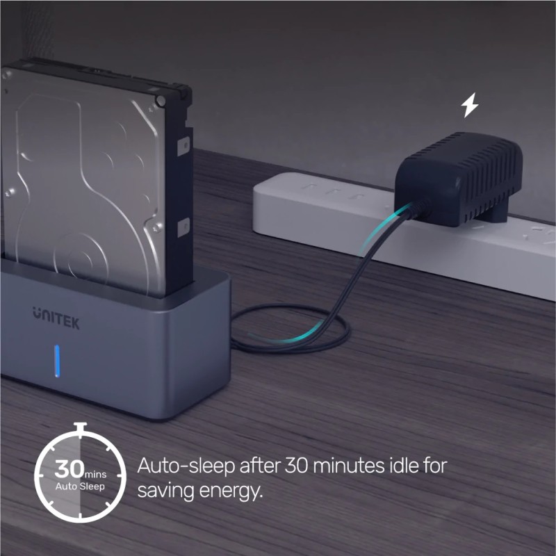 Unitek HDK SATA6G Single Bay HDD Docking Station S1304A