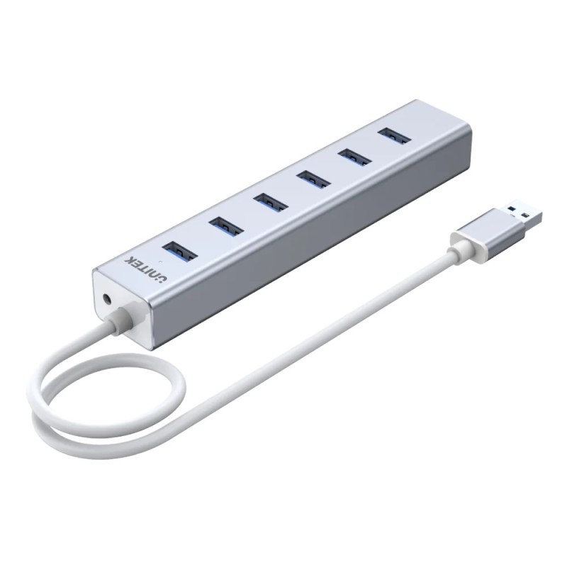 Unitek USB-A Hub 7-Port USB3.0 Supports 5V2A Power Adaptor Y-3090