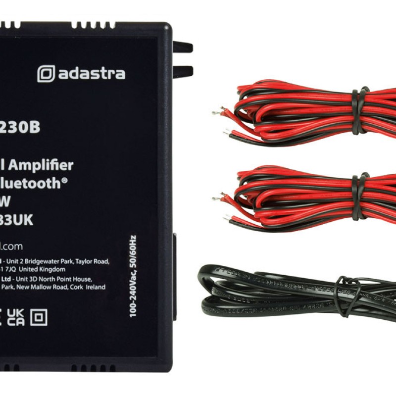 Adastra IWA230B In-Wall Bluetooth Amp 2x30W@4ohm 953.083UK
