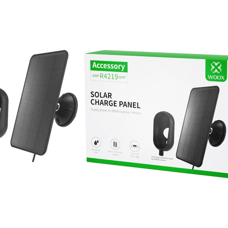 WOOX R4219 Solar Panel for Woox Battery Cameras