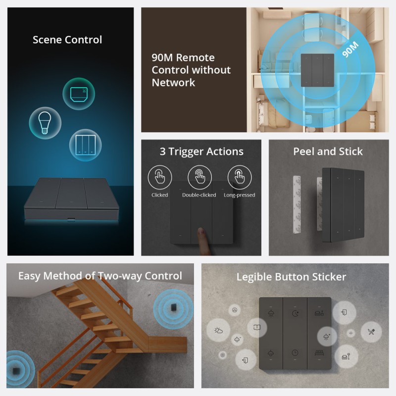 Sonoff SwitchMan R5 Scene Controller