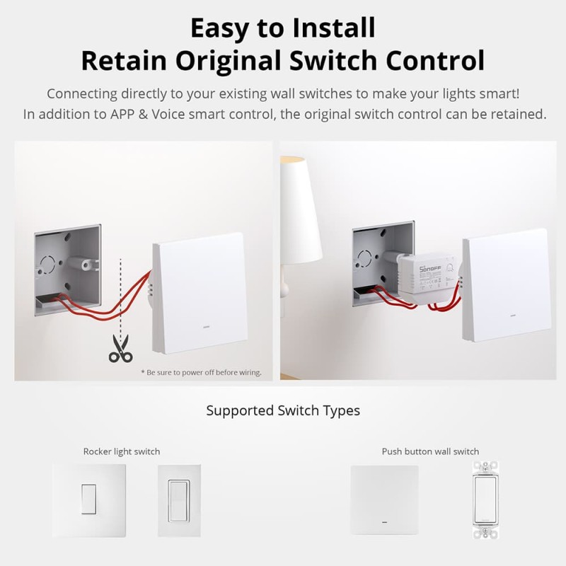 Sonoff ZBMINI-L Zigbee 3.0 Smart Switch