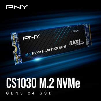 PNY SSD M.2 NVMe PCIe Gen3 250GB CS1030