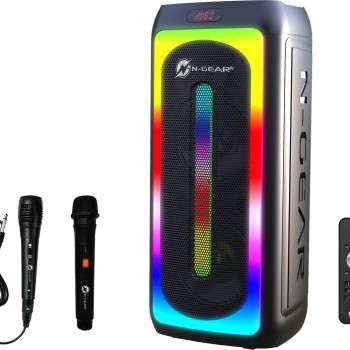 N-Gear JUKE 808 LGP Portable Karaoke Speaker with Lights