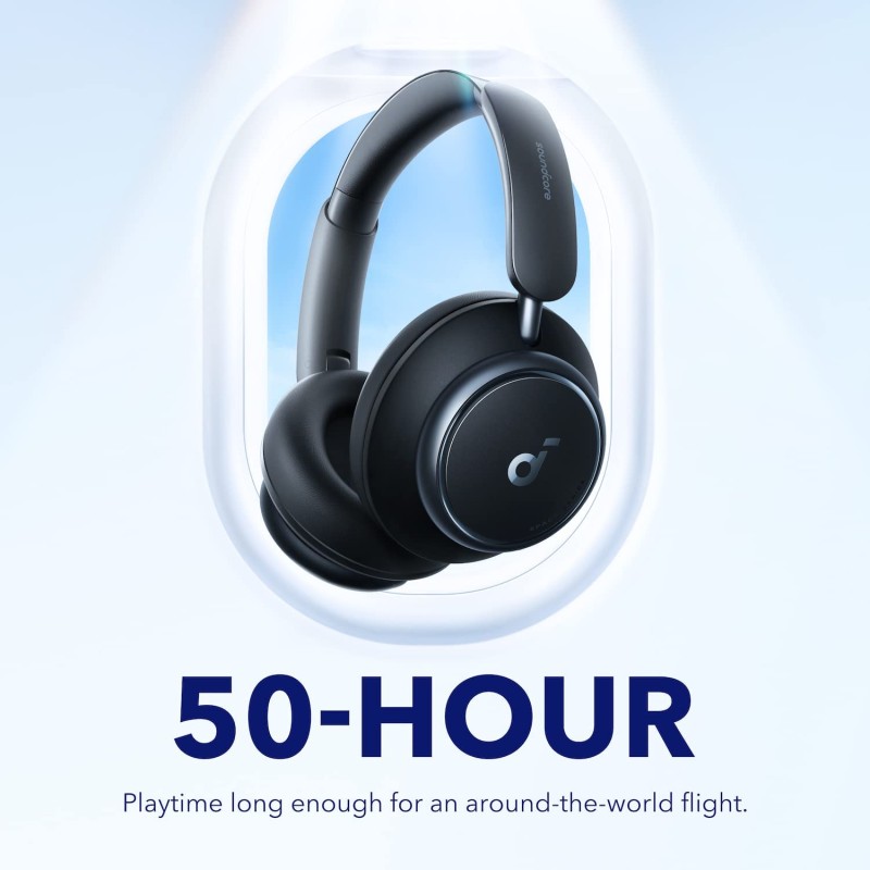 Anker Soundcore Headphones HiRes Space Q45 Black