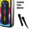 N-Gear JUKE 808 LGP Portable Karaoke Speaker with Lights