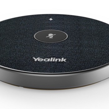 Yealink Conferencing Microphone Wireless Desktop 360° 6m Voice Pickup for UVC84, MeetingBar, SmartVision40 VCM36-W