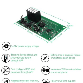 Sonoff WiFi Smart Switch SV (Dry Contact)