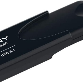 PNY Flash Drive Attache 4 USB 3.1 Stick 256GB Capless Slider Black FD256ATT431KK PNY Flash Drive Attache 4 USB 3.1 Stick 256GB Capless Slider Black FD256ATT431KK