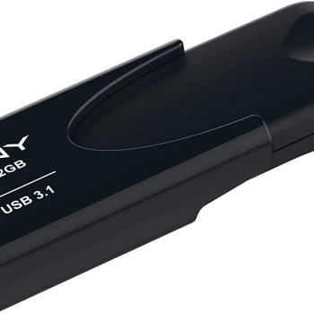 PNY Flash Drive Attache 4 USB 3.1 Stick 512GB Capless Slider Black FD512ATT431KK PNY Flash Drive Attache 4 USB 3.1 Stick 512GB Capless Slider Black FD512ATT431KK