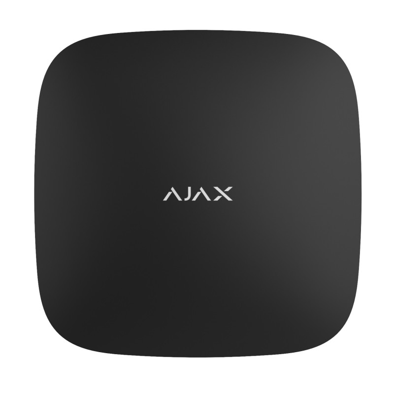 AJAX TCP-IP/GSM Alarm Hub2 Plus Black (Supports 4G Sim Card-Video Verification Sensors)