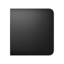 AJAX Automation Side Button (1-gang/2-way) Graphite