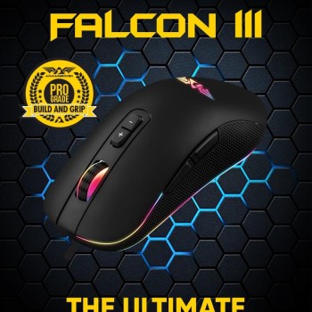 Armaggeddon Falcon 3 Pro-Gaming Mouse 10000CPI Macro-Able RGB Armaggeddon Falcon 3 Pro-Gaming Mouse 10000CPI Macro-Able RGB